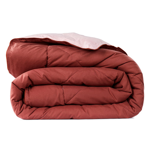 Premium Double Bed Reversible Comforter - Mehroon