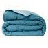 Premium Double Bed Reversible Comforter - Blue