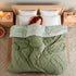 Premium Double Bed Reversible Comforter - Avacado