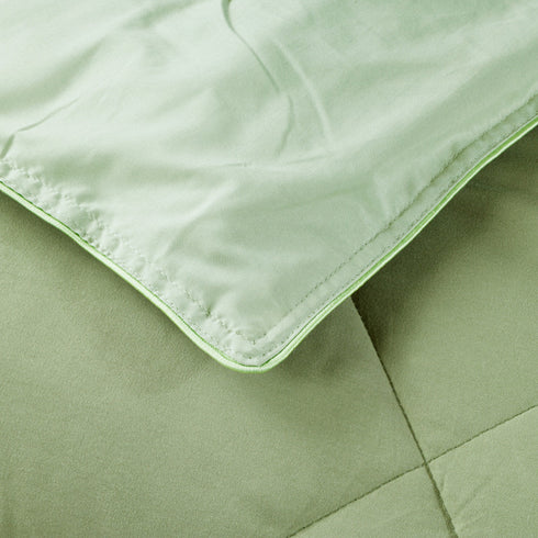 Premium Double Bed Reversible Comforter - Avacado