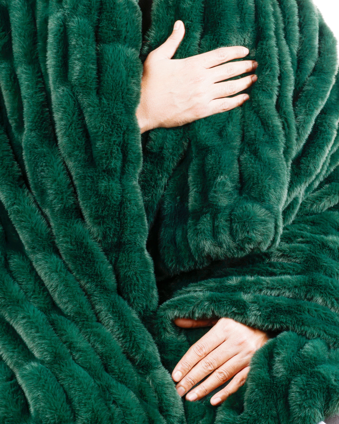 Rabbit Faux Fur Blanket – Limited American Edition - Forest