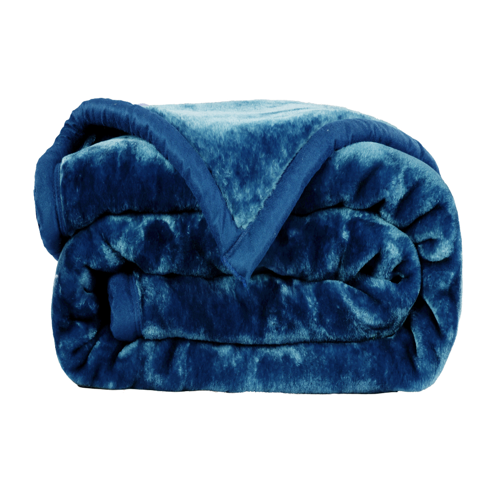 Navy Blue - Premium Double Bed All Season Blanket