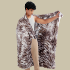 Rabbit Faux Fur Blanket – Limited American Edition - Walnut