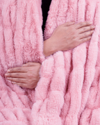 Rabbit Faux Fur Blanket – Limited American Edition - Taffy