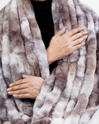 Rabbit Faux Fur Blanket – Limited American Edition - Walnut