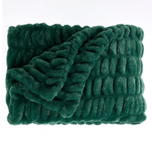 Rabbit Faux Fur Blanket – Limited American Edition - Forest