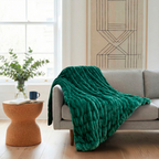 Rabbit Faux Fur Blanket – Limited American Edition - Forest