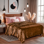 Oak Brown - Super Soft All Season Premium AC Blanket