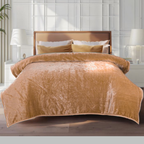 Beige - Dual Season Premium Double Bed Blanket
