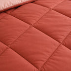 Premium Double Bed Reversible Light Weight Comforter - Mehroon