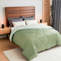 Premium Double Bed Reversible Comforter - Avacado