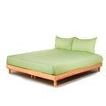 Premium Flat Bedsheet Set with Pillow Covers – Green