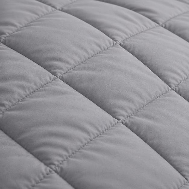 Premium Double Bed Reversible Light Weight Comforter - Ash Grey