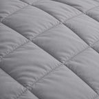 Premium Double Bed Reversible Light Weight Comforter - Ash Grey