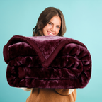 Wine Shade - Premium Double Bed All Season Blanket