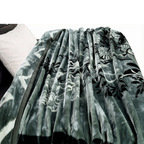 Tulip Heavy Winter Season Double Bed Reversible Blanket  - Ambrose Grey