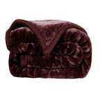 Chocolate Shade  - Premium Double Bed All Season Blanket