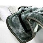 Tulip Heavy Winter Season Double Bed Reversible Blanket  - Ambrose Grey