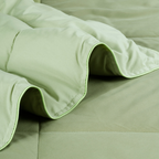 Premium Double Bed Reversible Comforter - Avacado