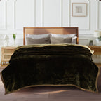 Olive Shade - Premium Double Bed All Season Blanket