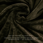Toasted Olive - Super Soft All Season Premium AC Blanket