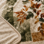 Royal Heaven Premium Double Bed Double Layer Winter Blanket 5.5 KG - Walnut