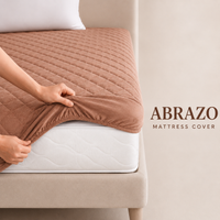 Water Proof 3 Layer Mattress Cover - Beige