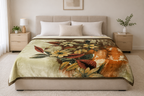 Royal Heaven Premium Double Bed Double Layer Winter Blanket 5.5 KG - Dried Herb