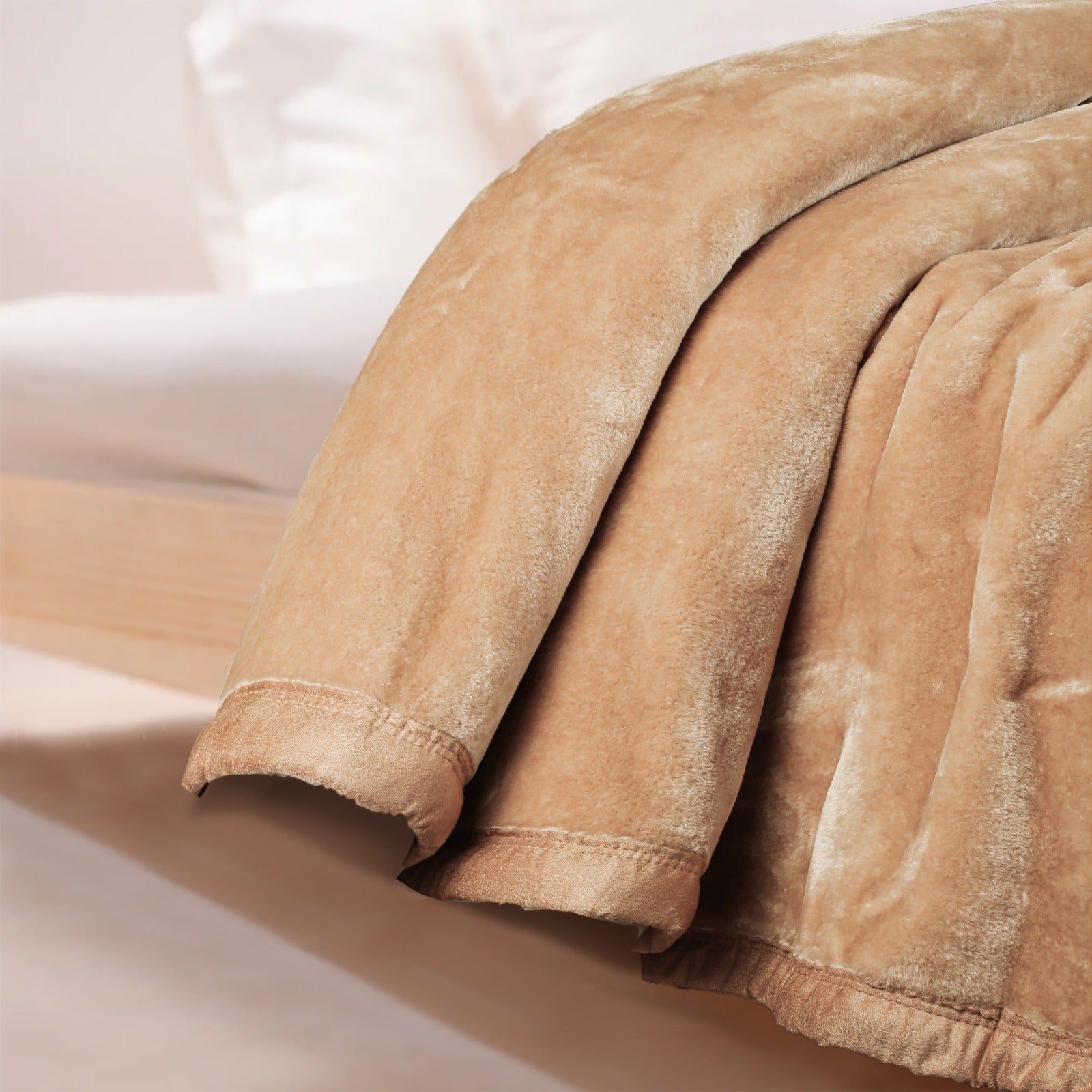 Beige Shade -  Premium Double Bed All Season Blanket