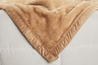 Beige Shade -  Premium Double Bed All Season Blanket