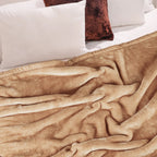 Beige Shade -  Premium Double Bed All Season Blanket
