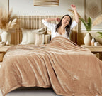 Beige Shade -  Premium Double Bed All Season Blanket