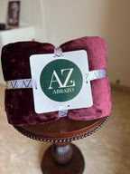 Velvet Wine Super Soft All Season Premium AC Blanket