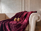 Velvet Wine Super Soft All Season Premium AC Blanket