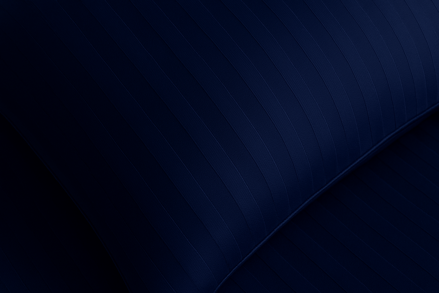 Midnight Blue - Cotton Feel Fitted Bedsheet Set