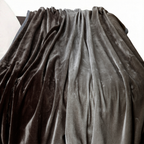Ombre Heavy Winter Season Double Bed Reversible Blanket  - Ebony