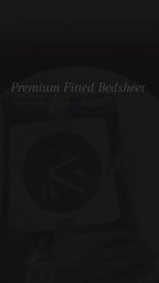 Midnight Blue - Cotton Feel Fitted Bedsheet Set