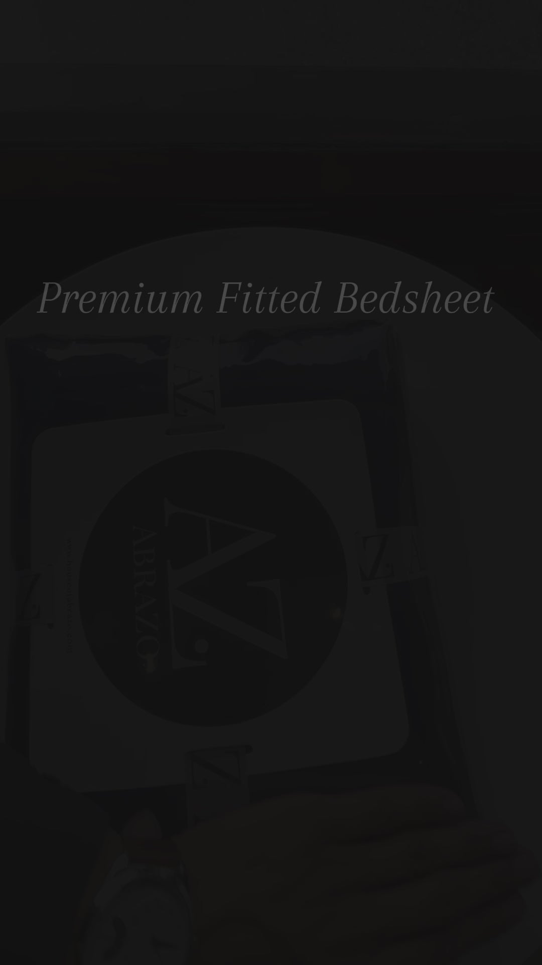 Midnight Blue - Cotton Feel Fitted Bedsheet Set