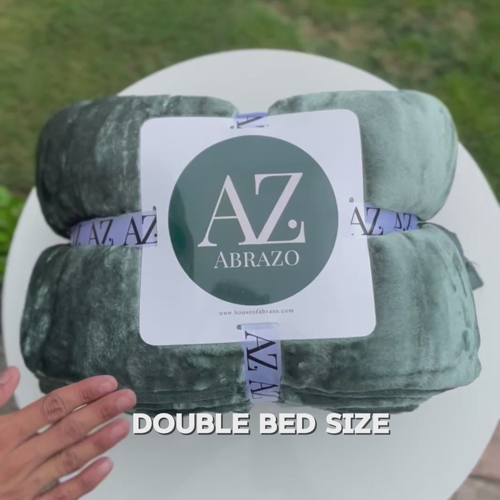 Emerald Green - Dual Season Premium Double Bed Blanket