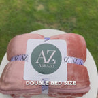 Camelia Pink - Dual Season Premium Double Bed Blanket