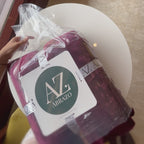 Velvet Wine Super Soft All Season Premium AC Blanket