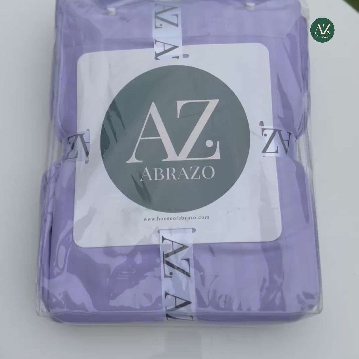 Lavender Mist - Cotton Feel Fitted Bedsheet Set