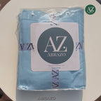 Premium Flat Bedsheet Set with Pillow Covers – Blue
