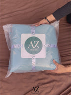 Premium Double Bed Reversible Comforter - Blue