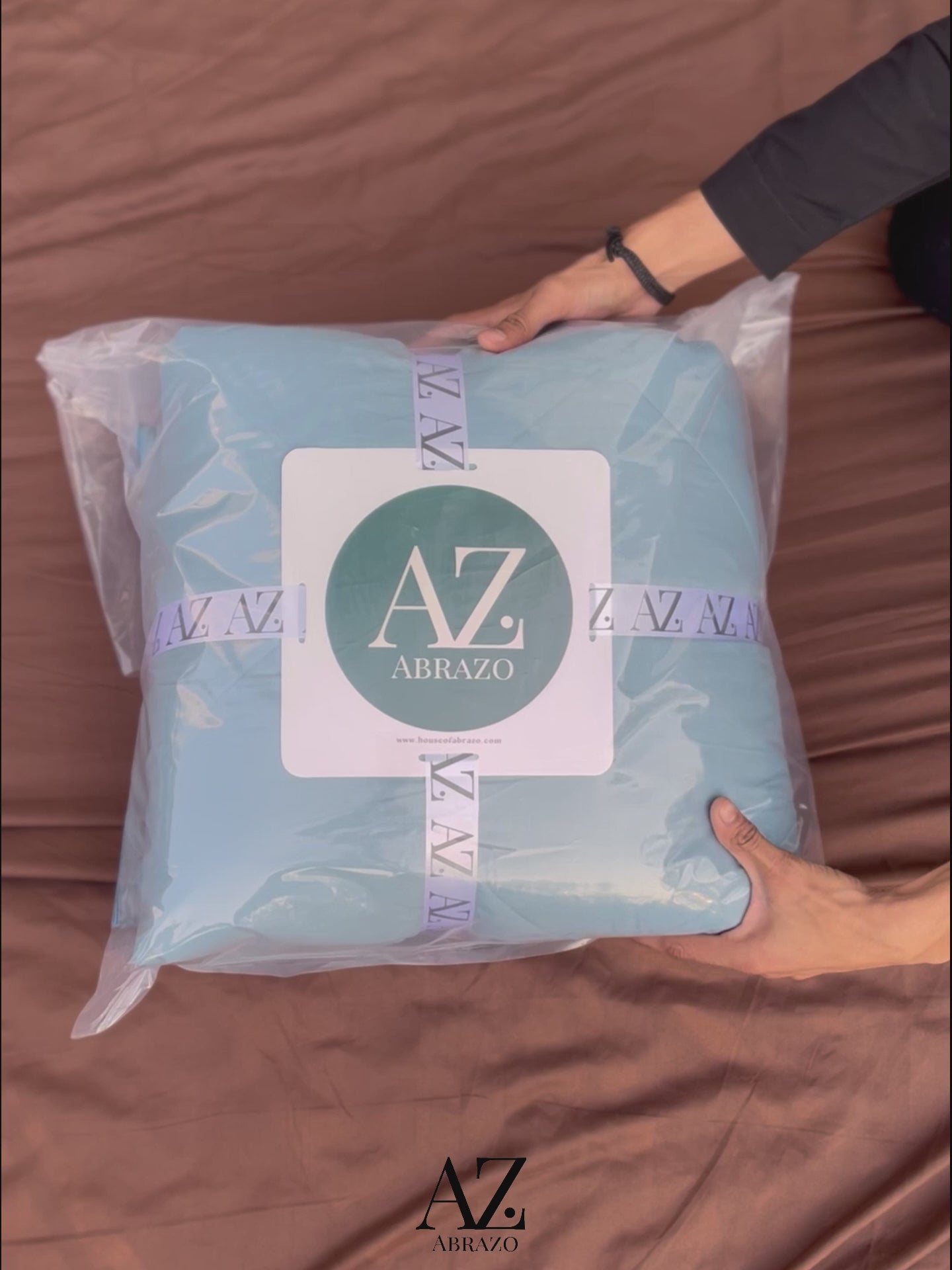 Premium Double Bed Reversible Comforter - Blue
