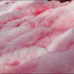 Rabbit Faux Fur Blanket – Limited American Edition - Flamingo